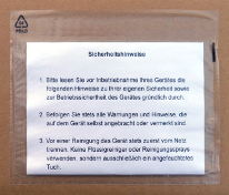 Begleitpapiertaschen unbedruckt transparent C6 ©NEUHAUS-PAPIER, D-44135 Dortmund